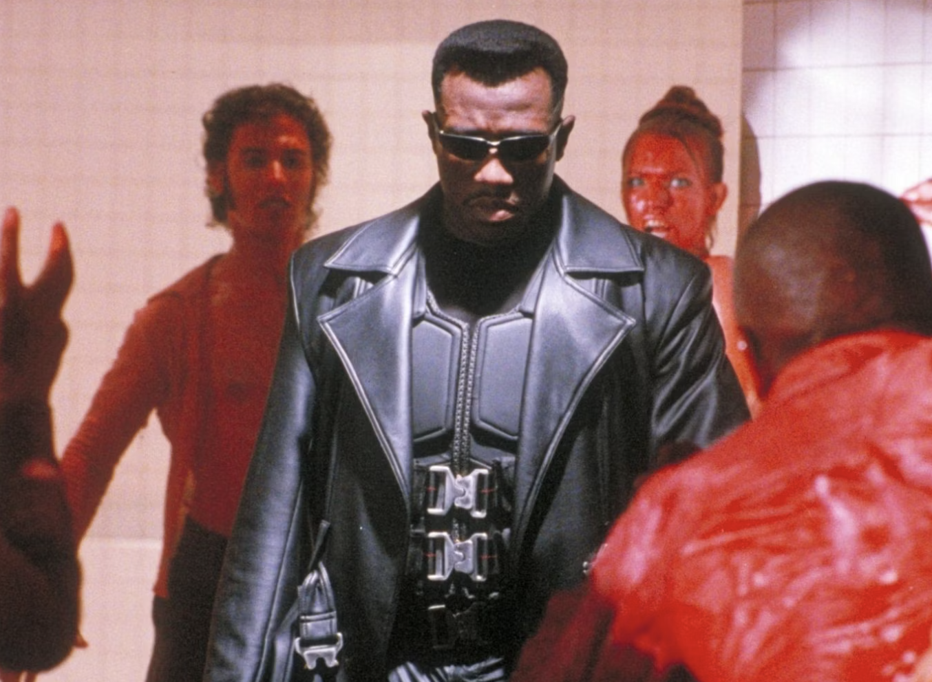 “BLADE III for sure... Wesley Snipes smoked weed all day, tried to strangle David Goyer, Goyer bringing in bikers as his 'security', main star and director only communicating through post it notes…”